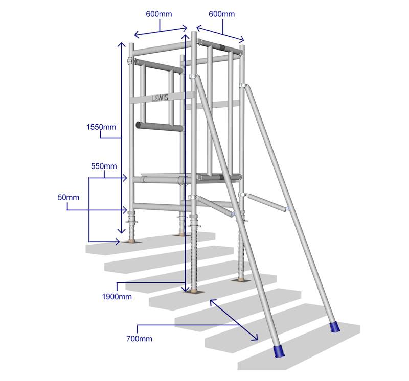 Stairwell Podium
