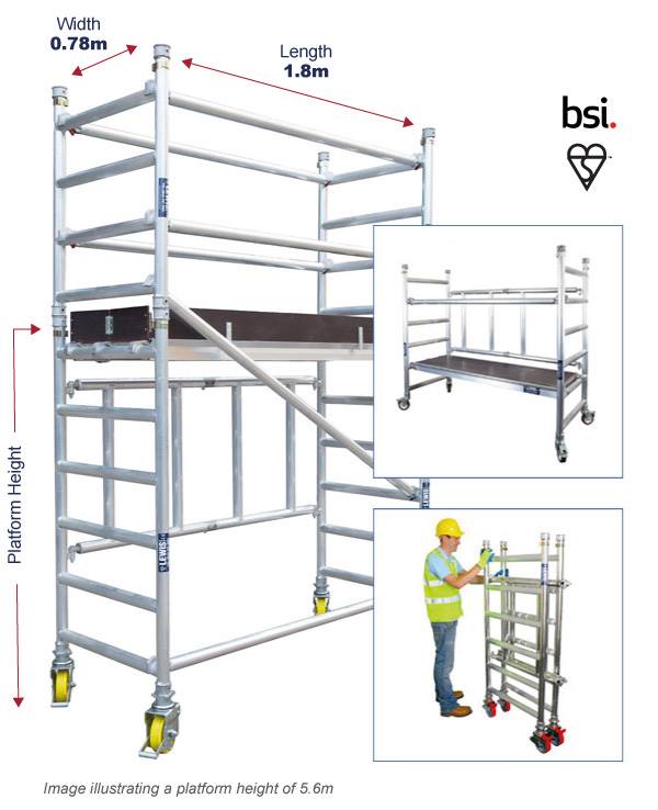 LEWIS Trade Folding Tower (Miniscaff) LEWIS Trade Folding Tower