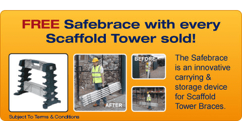 FREE Safebrace with every Tower sold. FREE Safebrace