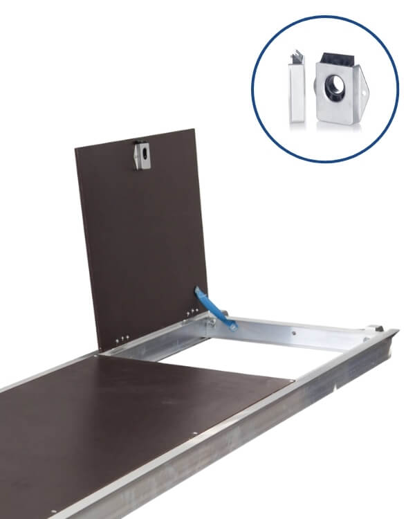 agr industrial scaffold tower platform hatch lock