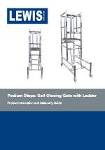 Self-Closing Gate & Detachable Ladder