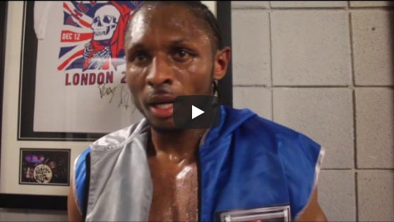 craig spider richards reacts to points win over rui pavantino on matchroom summer time brawl july 2017