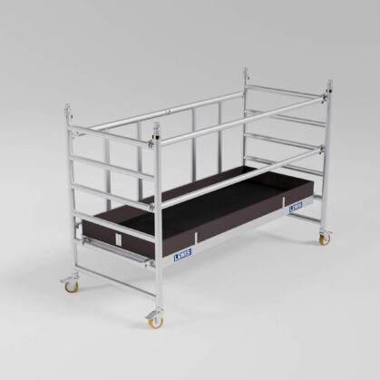 miniscaff trade - folding scaffold tower - working height 2.6m