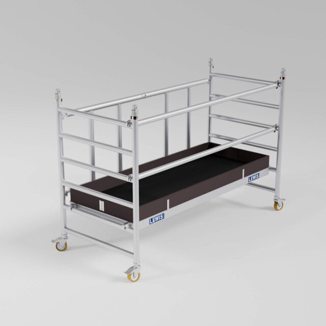 miniscaff trade - folding scaffold tower - working height 2.6m