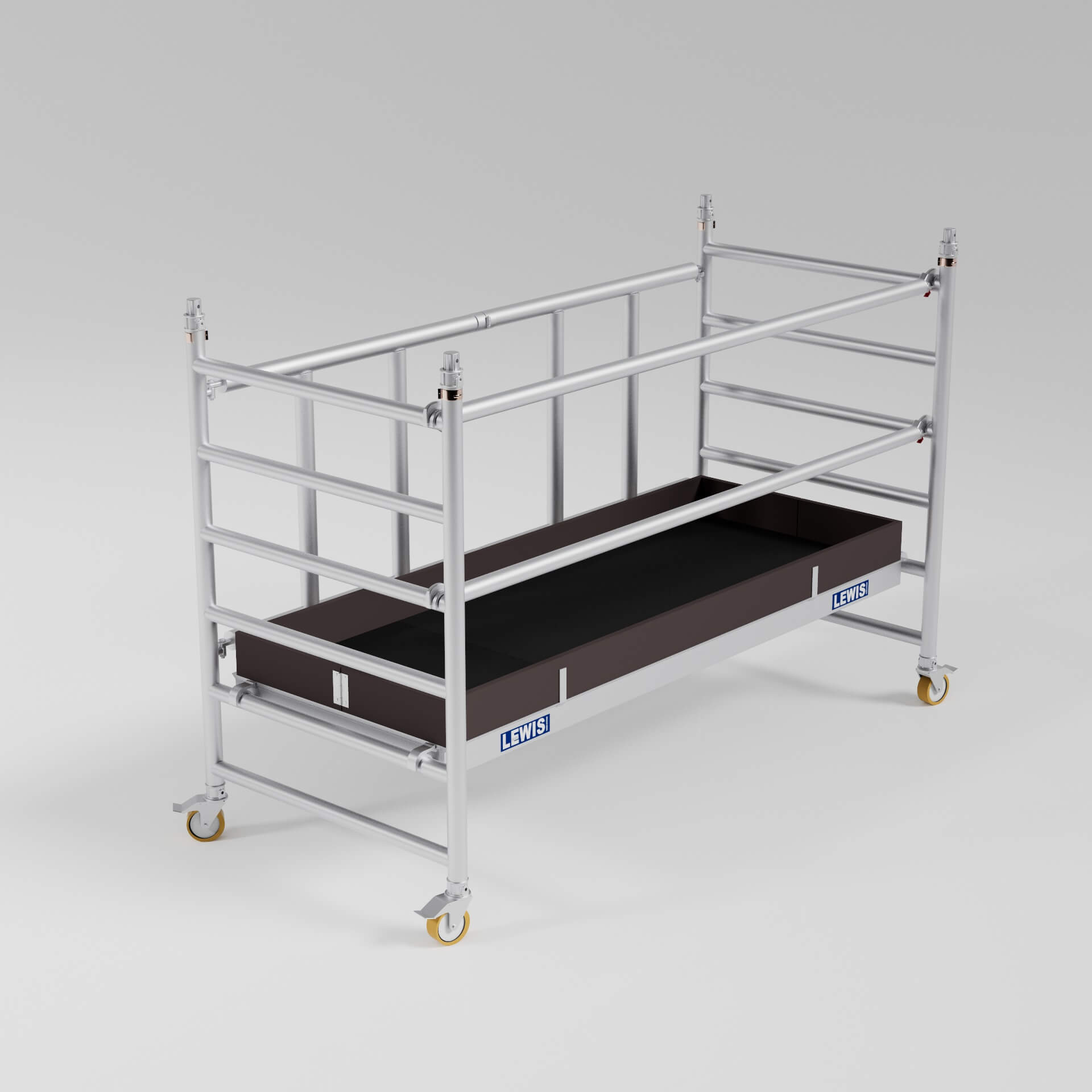 miniscaff trade - folding scaffold tower - working height 2.6m