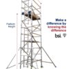 LEWIS single width industrial scaffold tower main