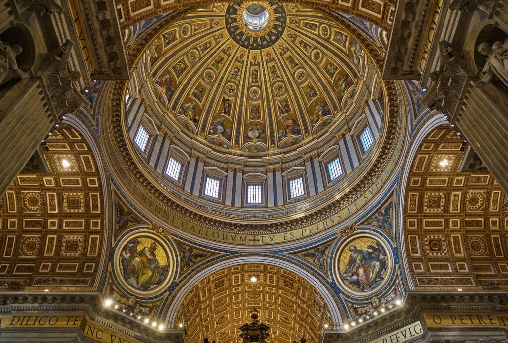 Ceiling Decoration require a scaffold tower