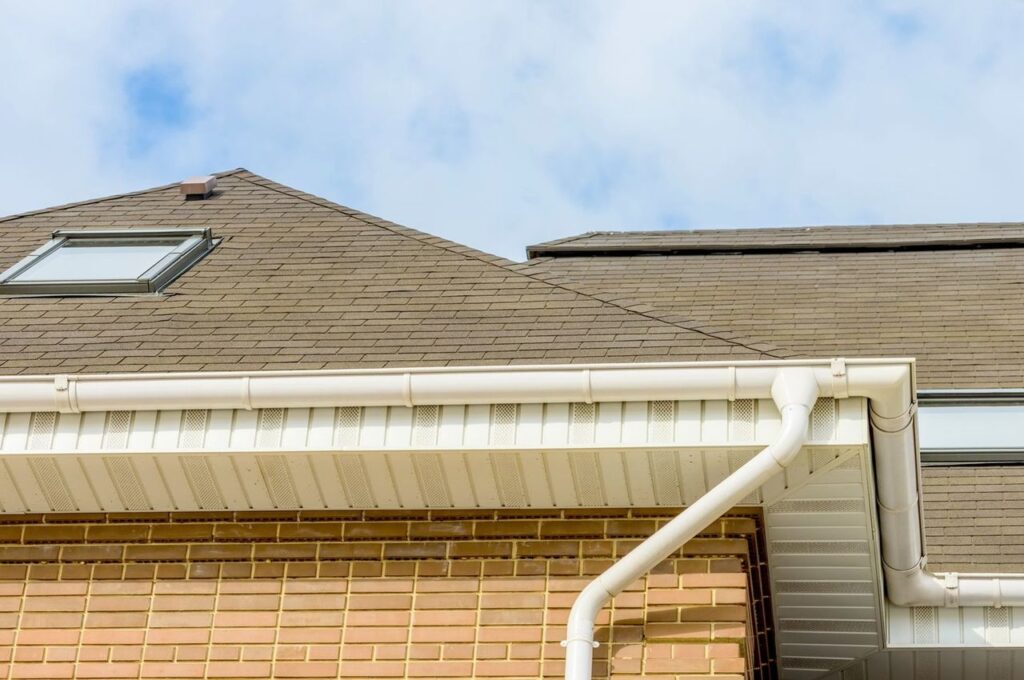 Use a Slip Joint to repair gutter
