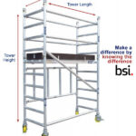 trade folding towers miniscaff annotated