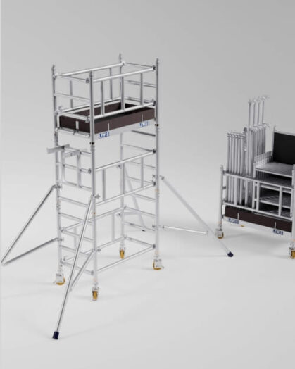 miniscaff solo mi tower working height 4.2m v2