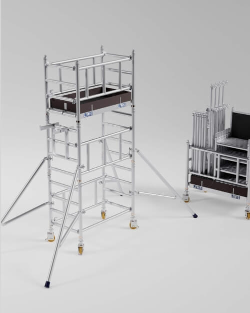 miniscaff solo mi tower working height 4.2m v2