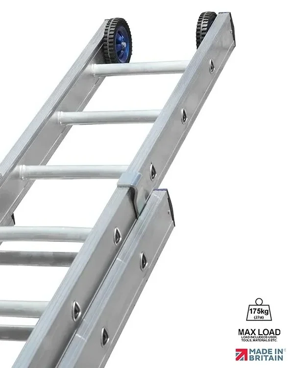 double heavy duty ladders industrial ladders