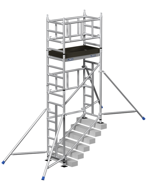 Stairscaff -Working Height 5m – 600px-750px